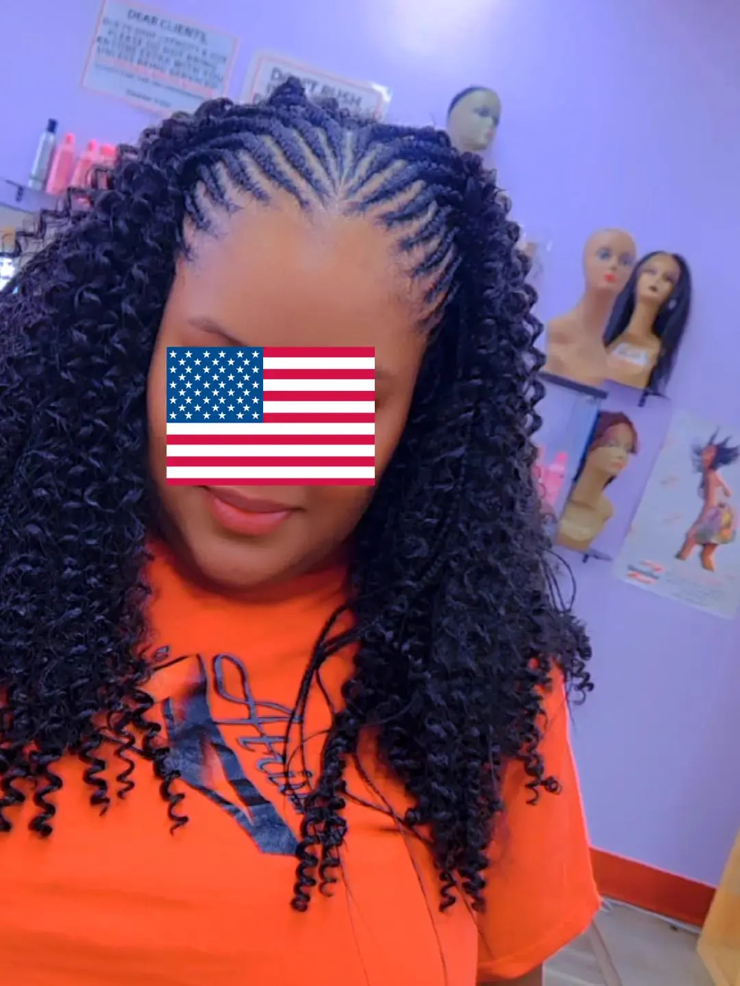 Half Feed-in Half Crochet by Jacquie African Hair Braiding